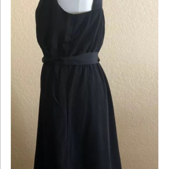 Studio Y Black V Neck Studded Mini Dress Size M - Picture 5 of 7